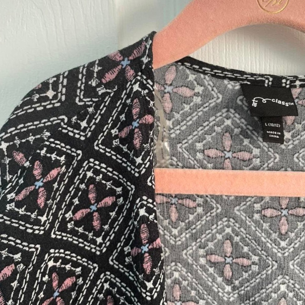 girls’ sheer kimono cardigan